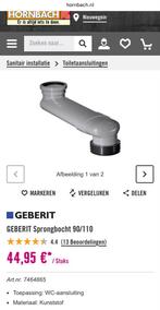 GEBERIT Sprongbocht 90/110, Ophalen, Bochten, Pvc, Nieuw