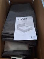 Ikea Dunvik hoes boxspring grijs, 180 x 200 cm, Ophalen, Tweepersoons, Zo goed als nieuw, 180 cm