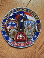 Embleem NYPD FDNY 9-11 FALLEN HEROES, Embleem of Badge, Amerika, Overige soorten, Ophalen of Verzenden