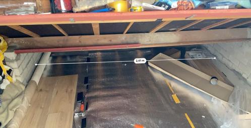 Gevraagd: Hulp bij laminaat leggen, Doe-het-zelf en Verbouw, Isolatie en Afdichting, Zo goed als nieuw, Vloerisolatie, 10 tot 15 m²