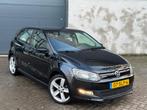 Volkswagen Polo 1.2 TDI BM 2011 Zwart Nieuwe distributieriem, Auto's, Volkswagen, Voorwielaandrijving, Euro 5, Stof, 74 pk