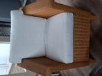 Rieten stoelen, Huis en Inrichting, Stoelen, Ophalen, Gebruikt, Twee, Bruin