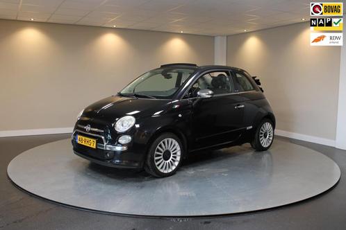 Fiat 500 C 0.9 TwinAir Rock *Stoelverwarming/Leder* Cabrio|P, Auto's, Fiat, Bedrijf, Te koop, 500C, ABS, Airbags, Airconditioning