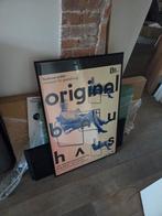 Poster lijst zwart met plexiglas 90x60 cm, Ophalen, Kunststof