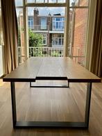 hülsta now Eetafel ET17 Eiken / Antraciet, Huis en Inrichting, Ophalen, Gebruikt, 100 tot 150 cm, Vijf personen of meer