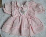 Vintage poppenjurkje, roze, Ophalen of Verzenden, Zo goed als nieuw, Kleertjes