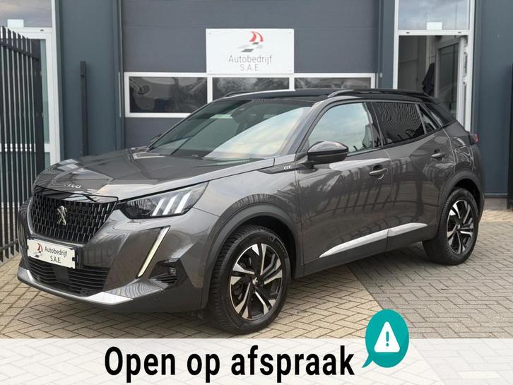 Peugeot 2008 1.2 PureTech GT-Line AUTOMAAT TREKHAAK NAVI CAM, Auto's, Peugeot, Bedrijf, Te koop, ABS, Achteruitrijcamera, Airbags