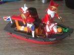 Playmobil Stoomboot van Sinterklaas en Piet 5206., Ophalen of Verzenden, Gebruikt