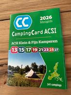 CampingCard ACSI Gids 2026 met kortingskaart, Overige merken, Europa, Nieuw, Ophalen of Verzenden