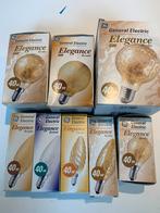 General Electric Elegance gloeilampen zeer zeldzaam! 8 NIEUW, 30 tot 60 watt, Gloeilamp, Nieuw, Overige fittingen