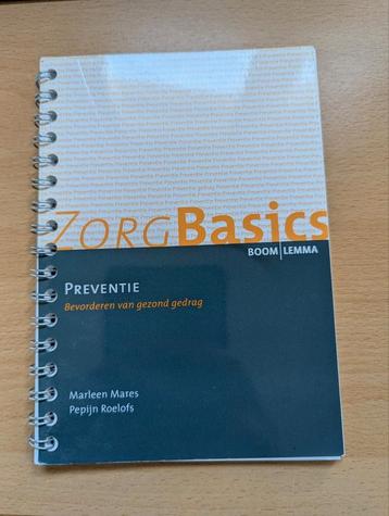 Zorg Basics, Preventie. Bevorderen van gezond gedrag beschikbaar voor biedingen
