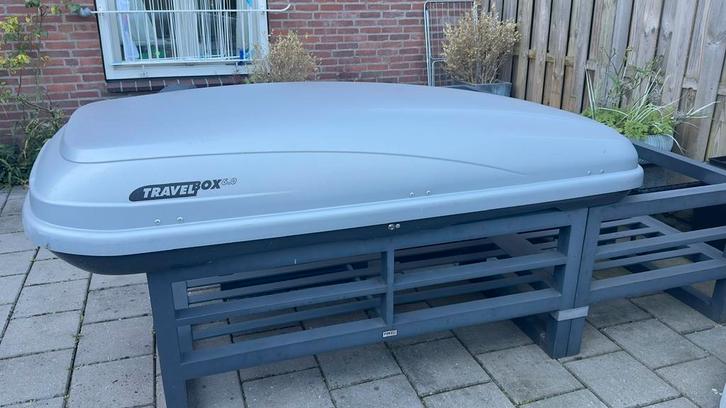 Dakkoffer Skibox Hapro Travelbox 6.0 – XXL Dakkoffer, Auto diversen, Dakkoffers, Gebruikt, Ophalen