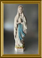 Antiek biscuit porseleinen maria beeld, Lourdes, Antiek en Kunst, Ophalen of Verzenden