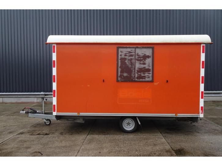 Bij Eemsned een Brouwer Schaft magazijnwagen afm 4 x 2, Doe-het-zelf en Verbouw, Bouwketen en Schaftketen, Gebruikt