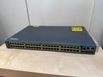 Cisco Catalyst 2960S 48 poort switch met rackmount, Ophalen of Verzenden, Gebruikt