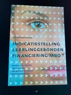 Indicatiestelling Leerlinggebonden Financiering MBO, Ophalen of Verzenden, Nieuw, MBO