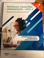 Basisboek financiële administratie MBO 4, Ophalen of Verzenden, Zo goed als nieuw, Economie en Marketing
