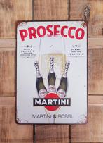 Prosecco Martini champagne reclamebord van metaal wanddeco, Verzamelen, Merken en Reclamevoorwerpen, Reclamebord, Info@deconoord.nl
