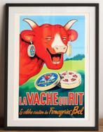 La vache qui rit de Lachende Koe Kunst Poster, Verzamelen, Verzenden, Nieuw, Reclamebord