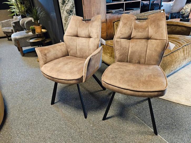 Eetkamerstoel Mabel scherp geprijsd velours, Huis en Inrichting, Stoelen, Nieuw, Vijf, Zes of meer stoelen, Zwart, Ophalen of Verzenden