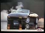 Folder / poster KIA Elan (voorheen Lotus) 1997, Ophalen of Verzenden, Zo goed als nieuw, Overige merken