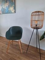 3 Groene kuipstoelen Scandinavisch design, Overige kleuren, Drie, Scandinavisch, Zo goed als nieuw