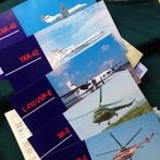 Luchtvaart memorabilia o.a. Aeroflot. (veel helicopters), Verzamelen, Luchtvaart en Vliegtuigspotten, Ophalen of Verzenden, Zo goed als nieuw