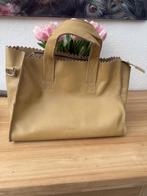 MYOMY leren tas incl lang hengsel - Koopje, Verzenden, Zo goed als nieuw, Bruin, Leer