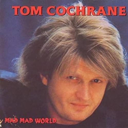 Tom Cochrane- Mad Mad World- 1991, Cd's en Dvd's, Cd's | Rock, Zo goed als nieuw, Poprock, Ophalen of Verzenden