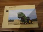 Twee john deere Oprolpersen folders, Verzenden, Zo goed als nieuw, Folder