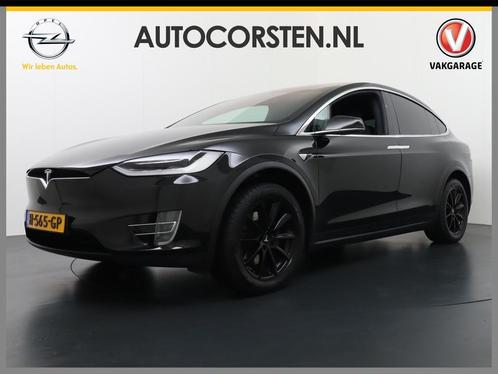 Tesla Model X 75D All Wheel Drive Trekhaak Luchtvering Adapt, Auto's, Tesla, Bedrijf, Te koop, Model X, 4x4, ABS, Achteruitrijcamera