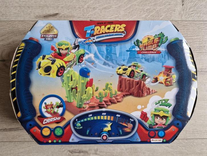 T-Racers racebaan (Nieuw!), Kinderen en Baby's, Speelgoed | Racebanen, Nieuw, Overige merken, Ophalen of Verzenden