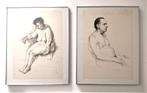 Aad Veldhoen - 2 x ingelijste rotaprent, Ophalen