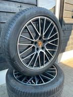 Porsche Cayenne Turbo velgen 21 inch 9y Origineel Spyder E3, Ophalen, Banden en Velgen, 21 inch, Zomerbanden