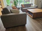 Twee keer 2,5-zits bankstel, Huis en Inrichting, Ophalen, Hout, Gebruikt, 150 tot 200 cm