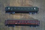 Marklin HO 4 stuks Rijtuigen serie 346 uit de jaren 50, Wisselstroom, Gebruikt, Wagon, Ophalen of Verzenden