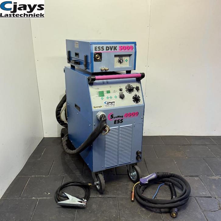 ESS SynMag 4000 Mig Mag Lasapparaat WTGK Synerg. + garantie, Doe-het-zelf en Verbouw, Gereedschap | Lasapparaten, Gebruikt, Co2