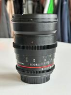 24,50,85mm Samyang & Rokinon lenses, EF mount, Ophalen of Verzenden, Zo goed als nieuw