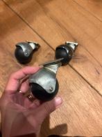 Plaatwielen 3 STKS antiek zwenkwielen 2 inch bolvormig wiel, Ophalen of Verzenden