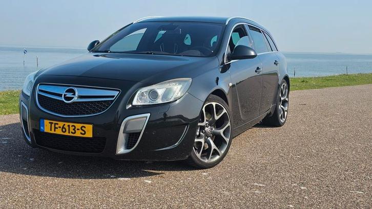 Opel Insignia 2.8 Turbo 239KW Sp.tourer 4X4 2010 Zwart, Auto's, Opel, Particulier, Insignia, Benzine, G, Stationwagon, Handgeschakeld