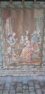 Antiek Gobelins Wandkleed in Nette Staat, Antiek, Gebruikt, Ophalen of Verzenden, Bruin