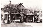 Zeegse 1959 Café Berg en Dal H. Keun terras auto VW-kever ?, Verzenden, 1940 tot 1960, Ongelopen, Drenthe