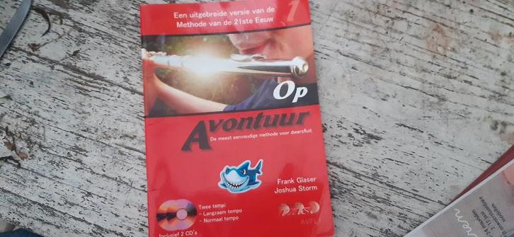 op Avontuur de meest eenvoudige methode voor dwarsfluit +CD, Muziek en Instrumenten, Bladmuziek, Gebruikt, Les of Cursus, Overige genres