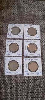 6x Moderne Turkse Munten - Diverse Jaartallen, Ophalen of Verzenden, Midden-Oosten, Losse munt