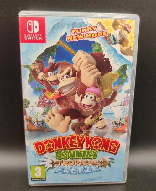 Donkey Kong country tropical freeze Nintendo switch, Spelcomputers en Games, Games | Nintendo Switch, Zo goed als nieuw, 1 speler