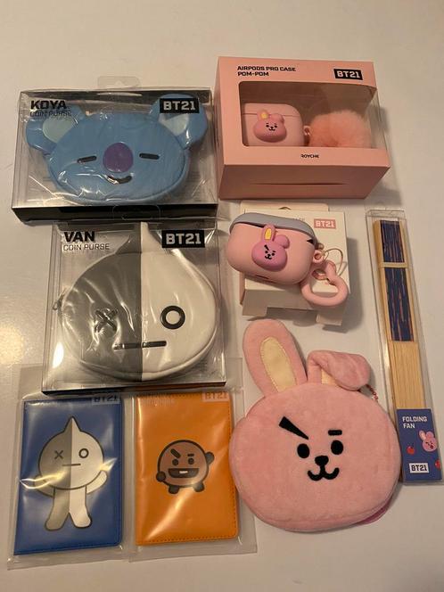 BT21 BTS Merch coin purse portemonnee airpods pro case hoes, Verzamelen, Muziek, Artiesten en Beroemdheden, Nieuw, Gebruiksvoorwerp