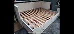 Ikea Bed, Ophalen, Wit, 140 cm, Twijfelaar