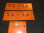Jaarsets nederlandse munten 19,54,55,56,57,58,60,63,64, Setje, Koningin Beatrix, Zilver, Overige waardes