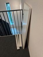 IKEA Bureau: LINMONN blad & OLOV poten, Huis en Inrichting, Bureaus, Ophalen, In hoogte verstelbaar, Gebruikt, Bureau