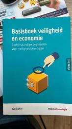 Jack Bergman - Basisboek veiligheid en economie, Boeken, Jack Bergman, Ophalen of Verzenden, Zo goed als nieuw